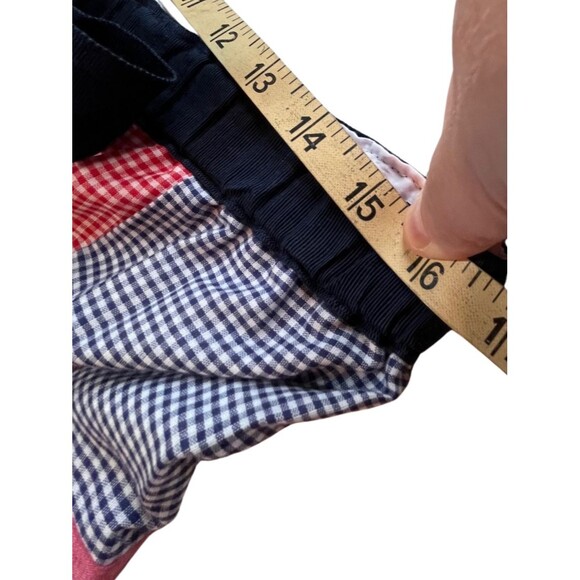 J. Estes Skirt Vintage 70s Patchwork Quilted Maxi Red Blue Flowy  Boho Prairie M - Picture 5 of 12